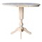 International Concepts 36" Round Extension Dining Table 40.9"H With 4 Cafe Bar height Stools K-36RXT-11P-S6163-4 - alternate 4